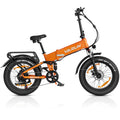 VARUN Folding Electric Bike for Adults - Peak 750W Fat Tire Electric Bike with 48V 13Ah Anti-Theft Battery - Full Suspension Ebike for All Terrains Up to 25+MPH, 60+ Miles