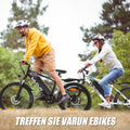 VARUN Electric Bike for Adults, 350W 20MPH Commuter Ebike with 36V Removable Battery, 24'' Electric Mountain Bike with Front Fork Suspension and Dual Disc Brakes