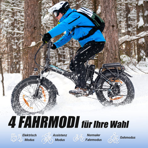 Bicicleta eléctrica plegable Varun Envoy Pro de 20 