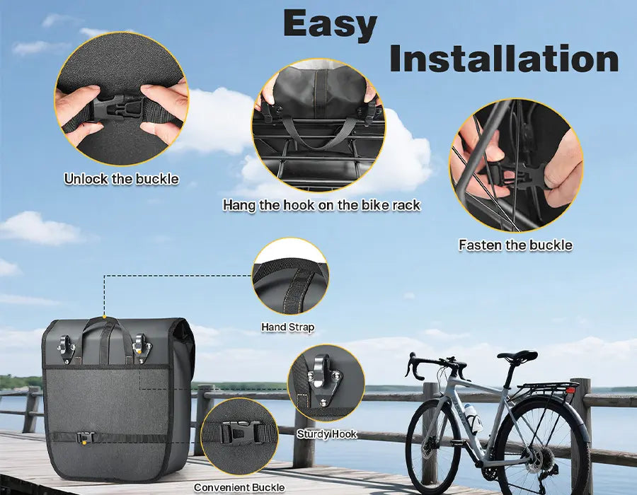 Large Capacity Bike Pannier